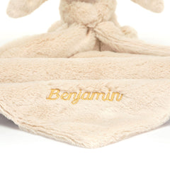 Personalized Bashful Luxe Bunny Willow Soother