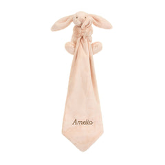 Personalized Bashful Blush Bunny Soother