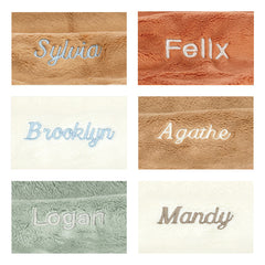 Personalized Bashful Cream Bunny Soother