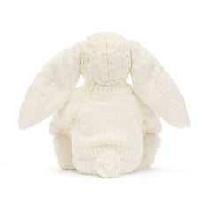 Blossom Cream Bunny 'Berry' with Personalized Cream Jumper