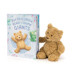 Bartholomew Bear and the Snow Giants Book and Bartholomew Bear Medium