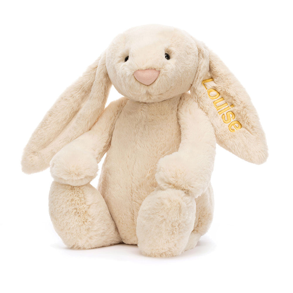 Personalized Bashful Luxe Bunny Willow Huge