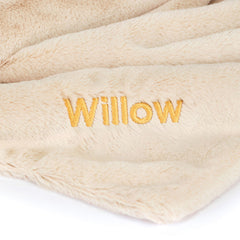 Personalized Bashful Luxe Bunny Willow Blankie