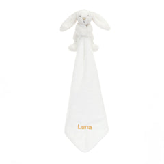 Personalized Bashful Luxe Bunny Luna Soother