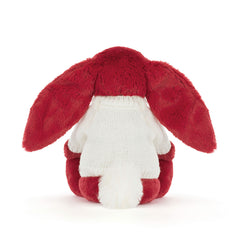 Bashful Luxe Bunny Scarlett with Personalized Cream Jumper
