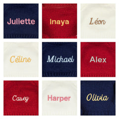 Blossom Blush Bunny 'Cherry' with Personalized Red Jumper